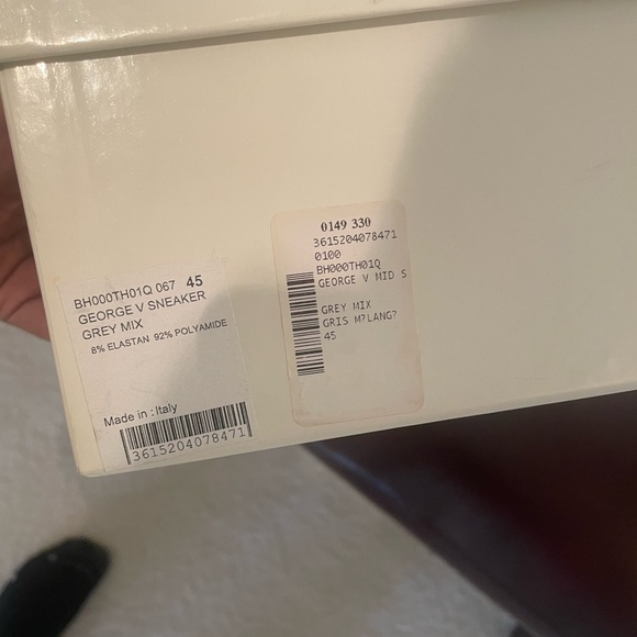 Size 12 Givenchy George V sock sneaker. - Picture 3 of 6